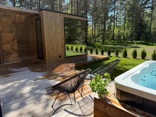 Villa Tahkurannas terrass